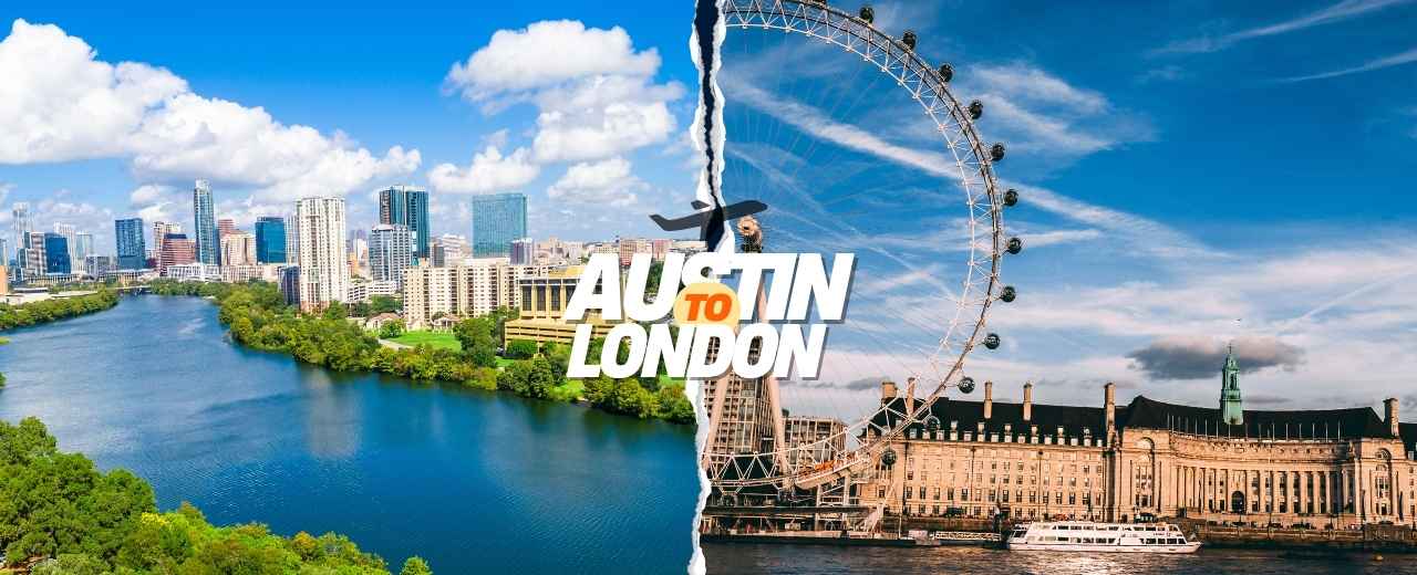 Flights from Austin to London