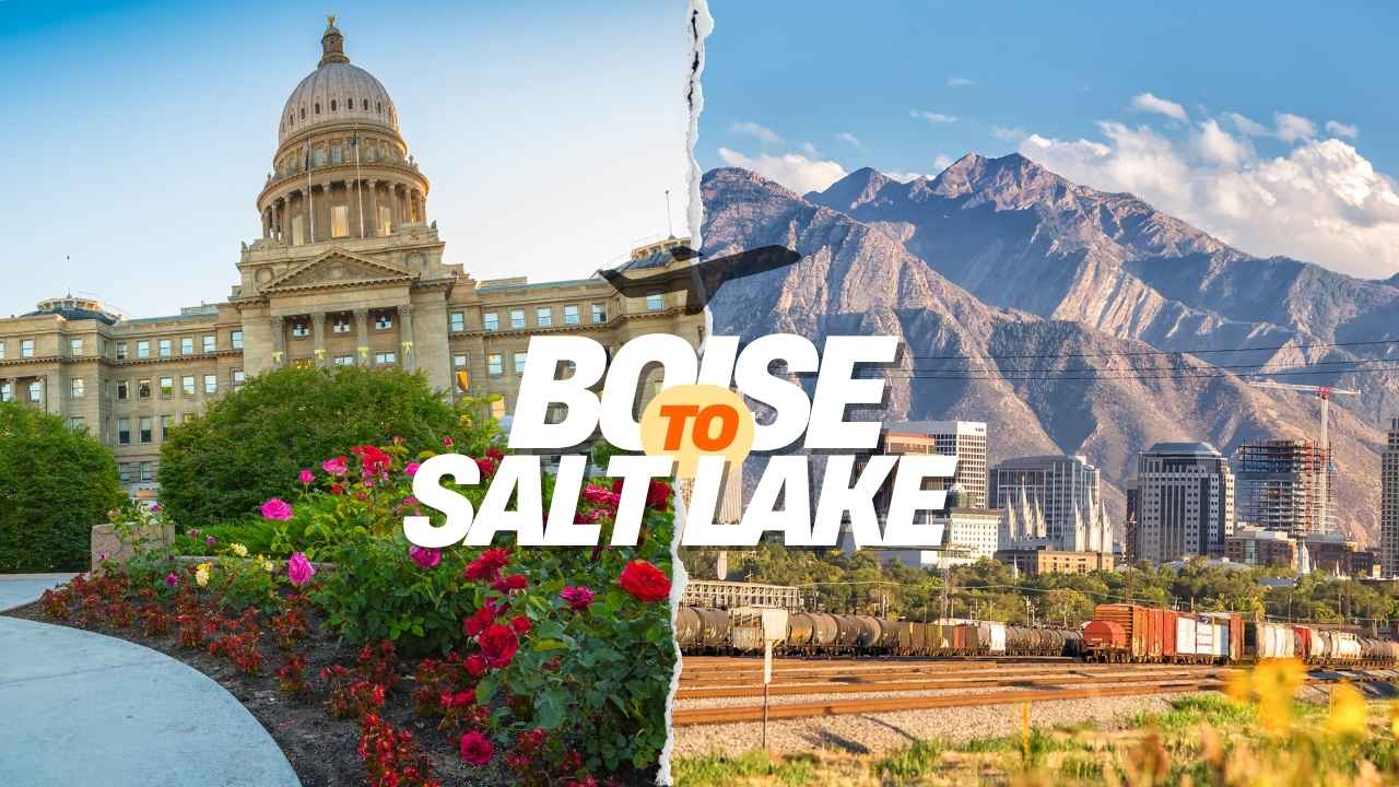 Flights from Boise to Salt Lake