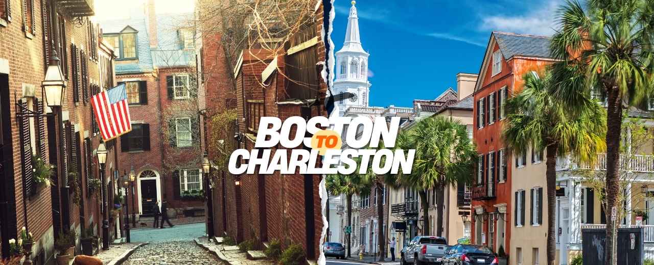 Flights from Boston to Charleston