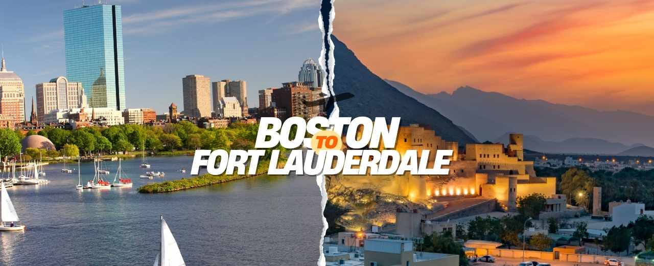 Flights from Boston to Fort Lauderdale