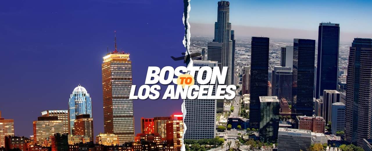 Flights from Boston to Los Angeles