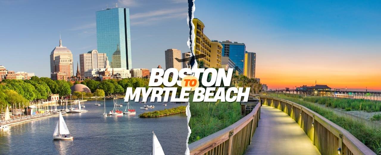 Flights from Boston to Myrtle Beach