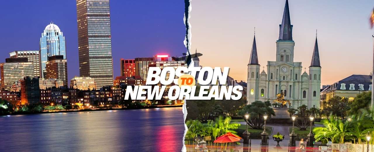 Flights from Boston to New Orleans