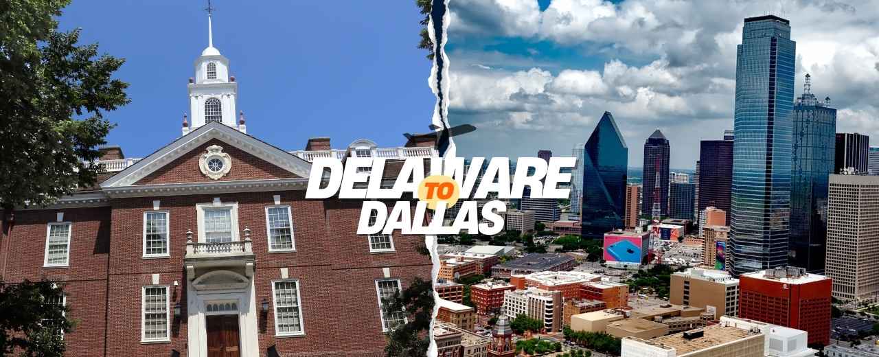 Flights from Delaware to Dallas
