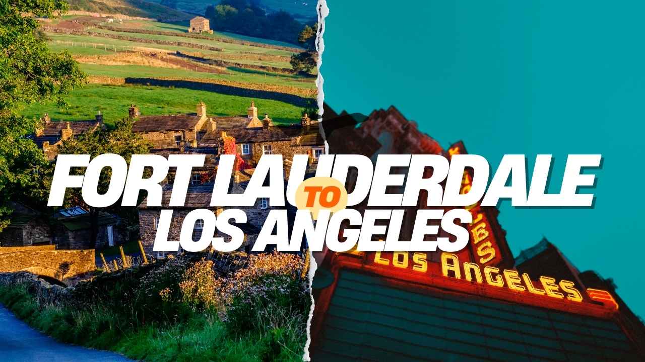  Flights from Fort Lauderdale to Los Angeles 
