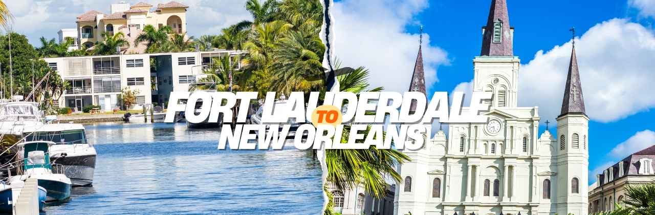 Flights from Fort Lauderdale to New Orleans