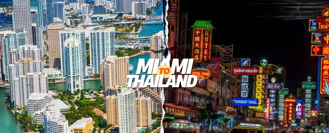 Flights from Miami to Thailand 