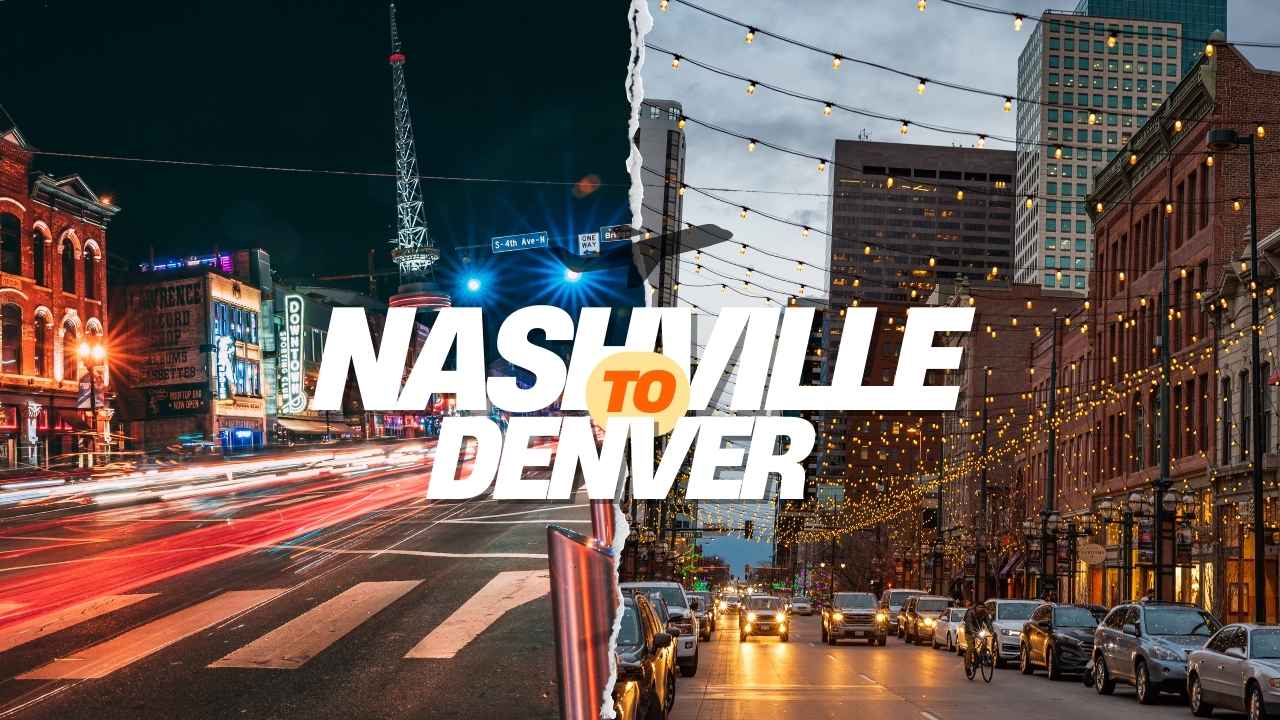  Flights from Nashville to Denver 