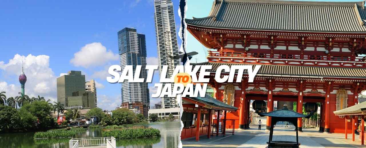 Flights from Salt Lake City to Japan
