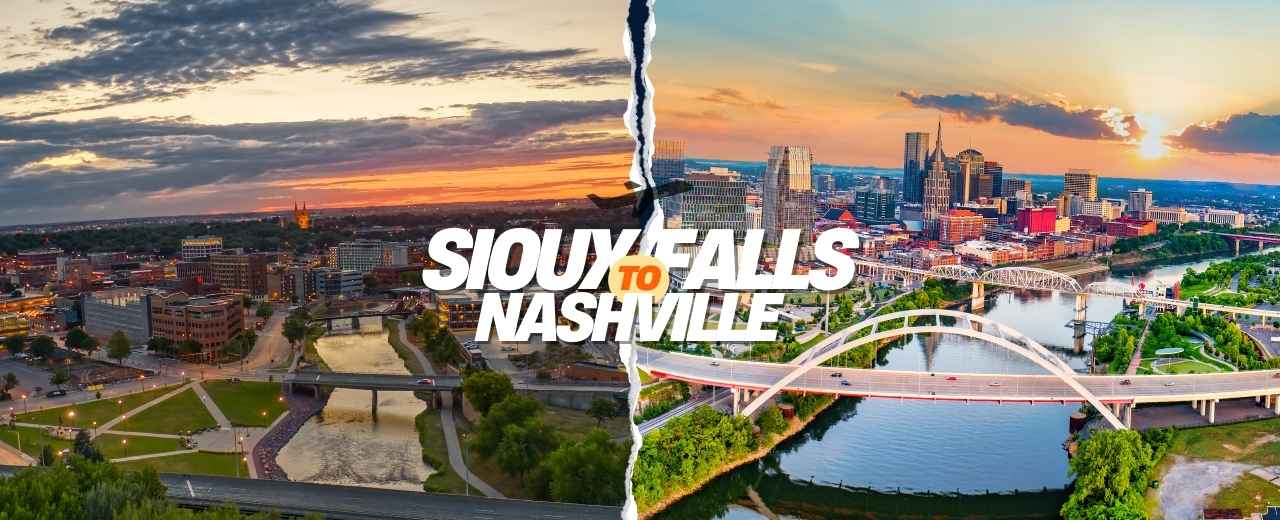 Flights from Sioux Falls to Nashville