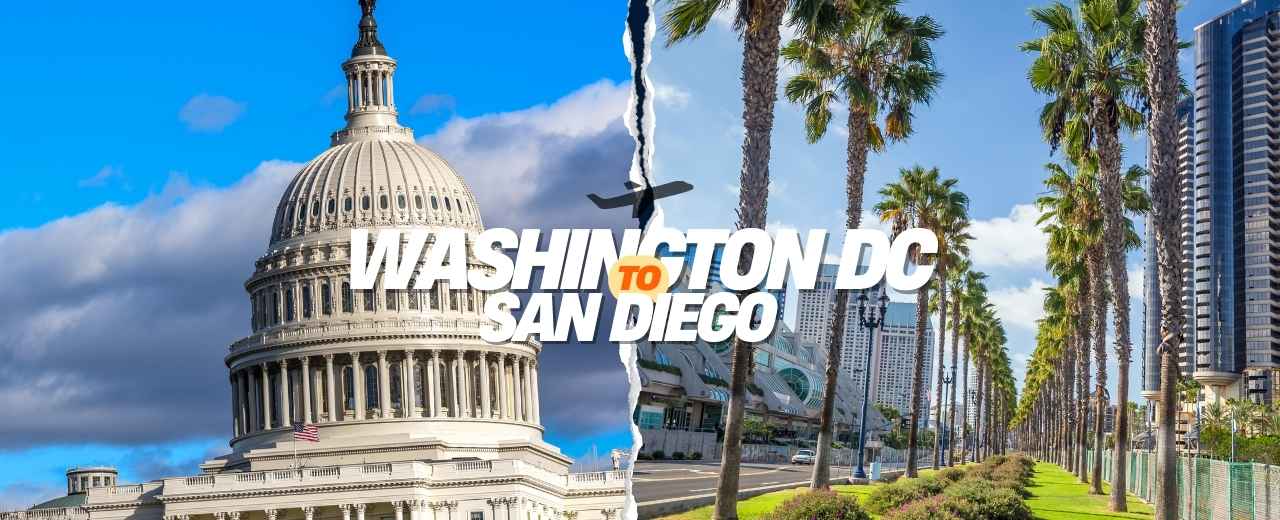 Flights from Washington DC to San Diego